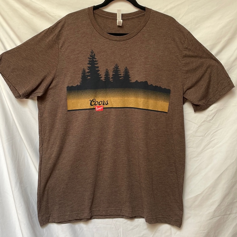 Coors Banquet Brown Tee-Firefighter Foundation